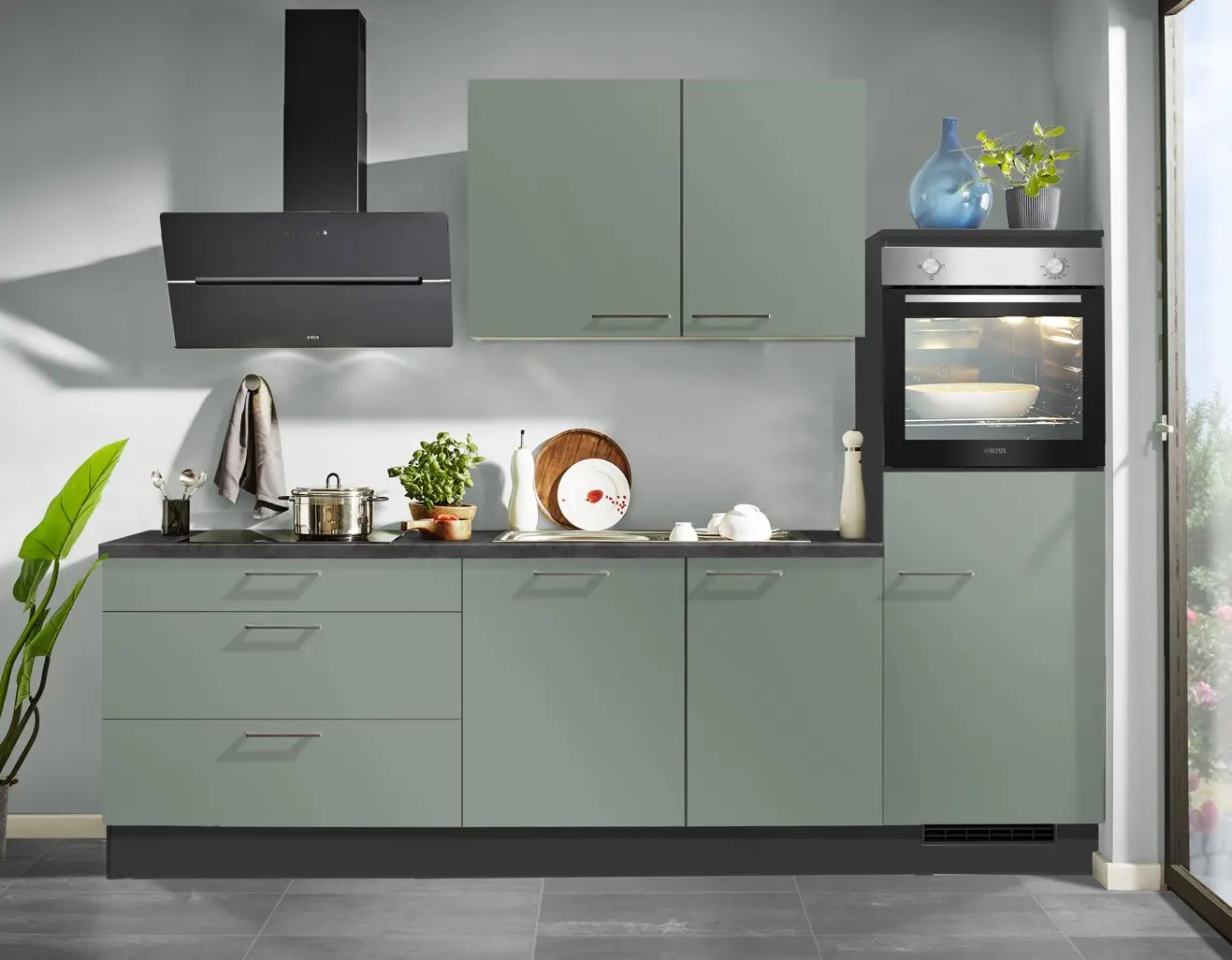 Küchenzeile pino PN105 in Verde