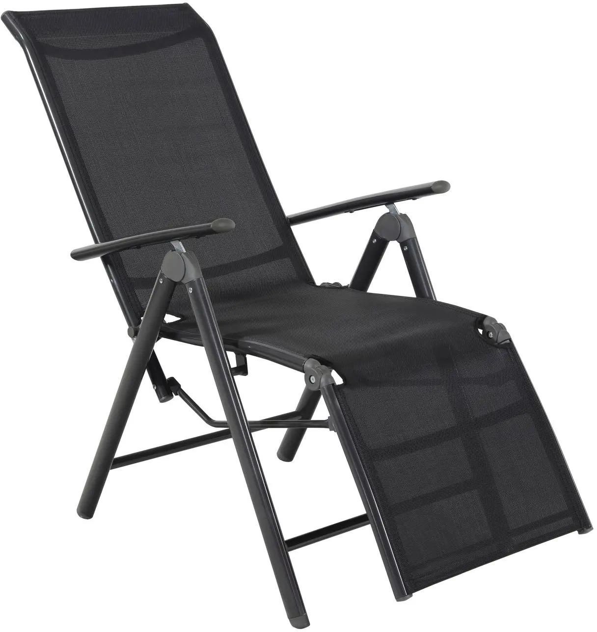 8-Positionen-Relax-Stuhl Roa schwarz