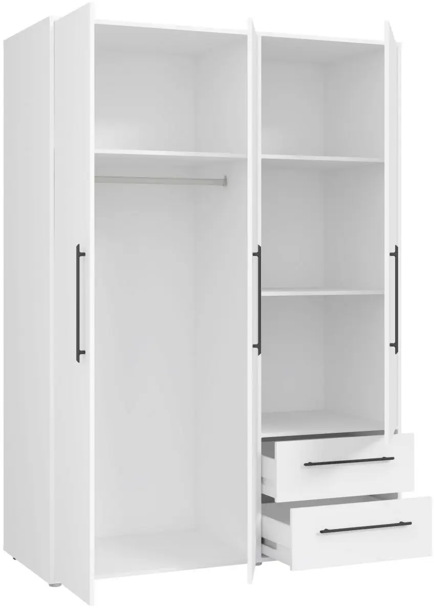Drehtürenschrank Mokkaris 3-türig