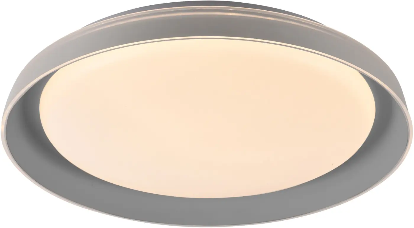 LED-Deckenleuchte Sati grau