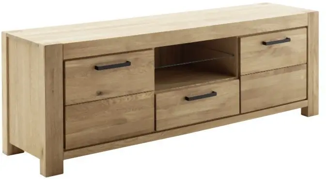 TV-Sideboard Silias 2-türig Wildeiche massiv 