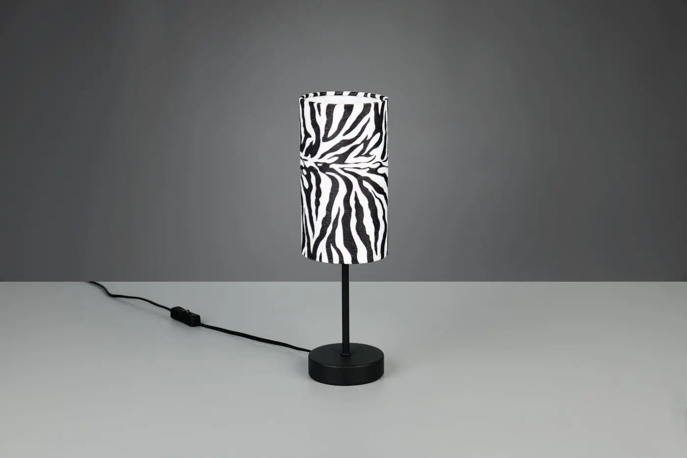 Tischleuchte Zebra-Optik 