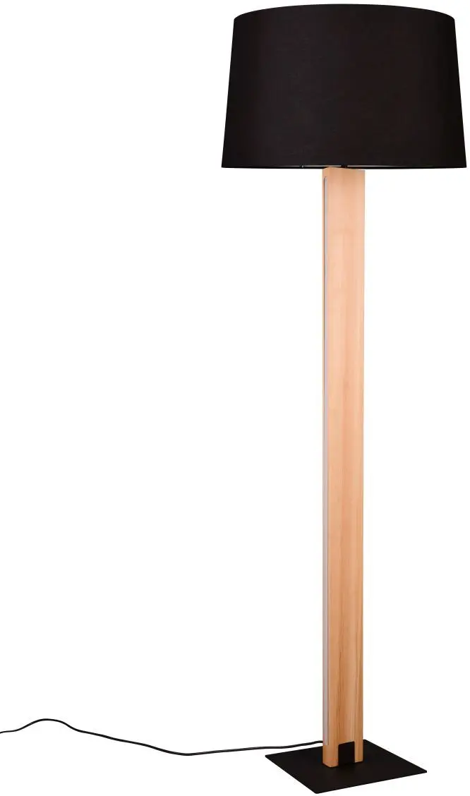 Stehleuchte Rahul 150 x 48 cm schwarz