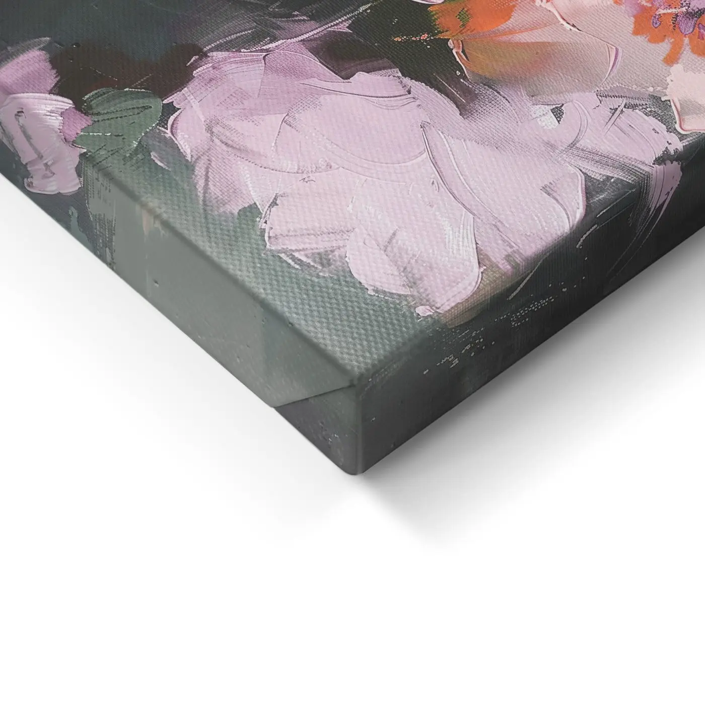 Leinwandbild Pink Flowers 60 x 80 cm