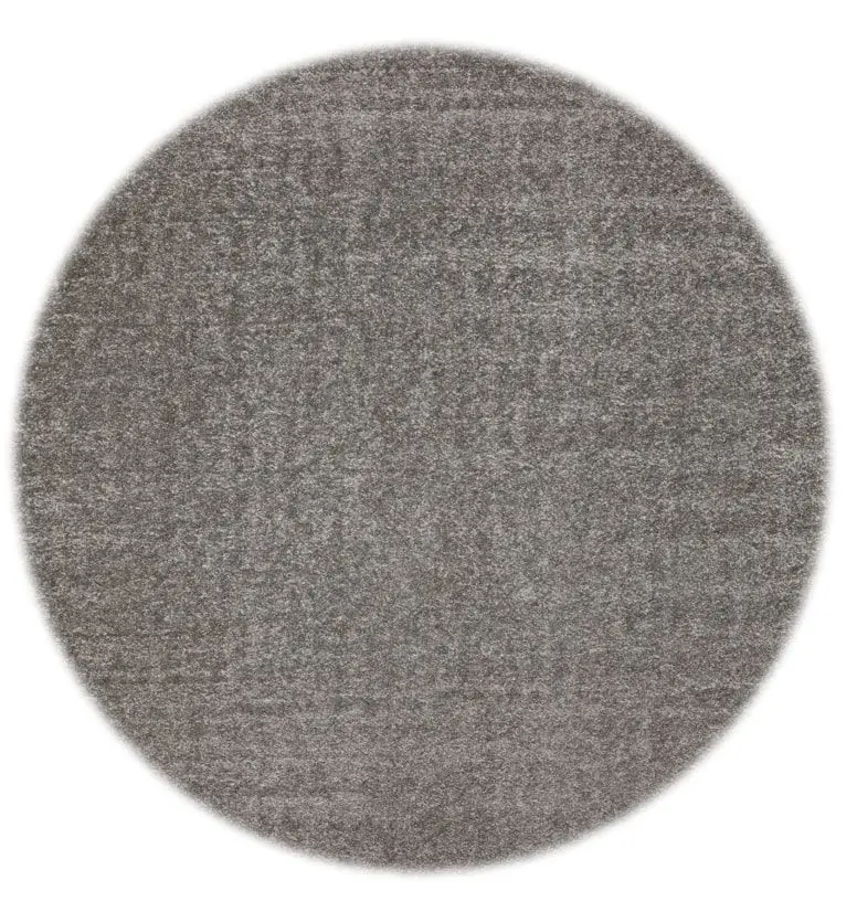 Teppich Dolce 160 x 160 cm rund grau
