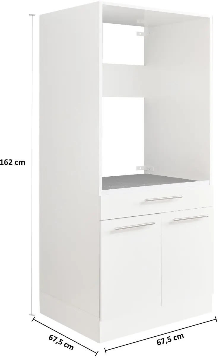 Waschmaschinenschrank Laundreezy weiß