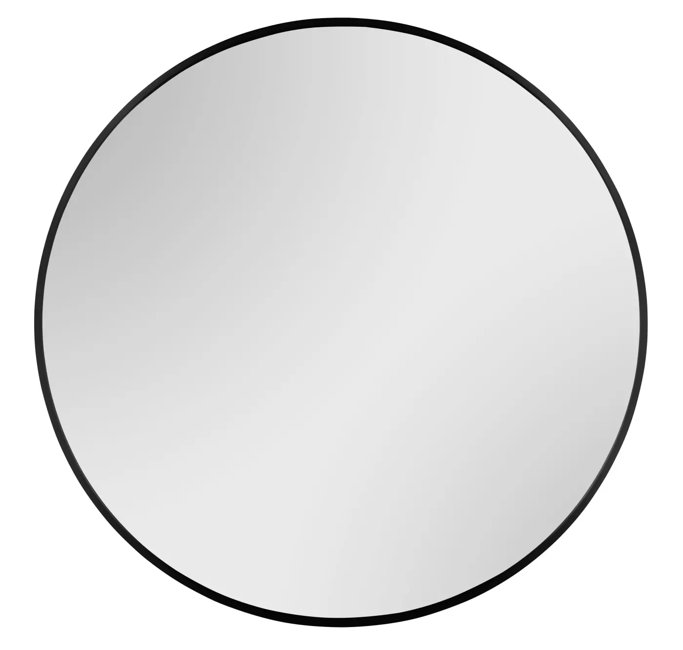 Rahmenspiegel schwarz