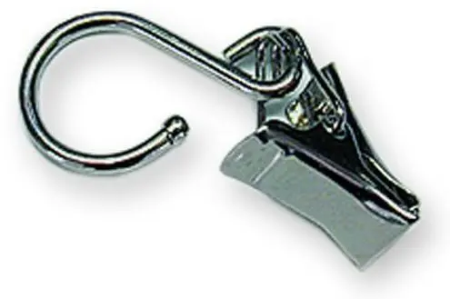 Seilklammer-Set vernickelt
