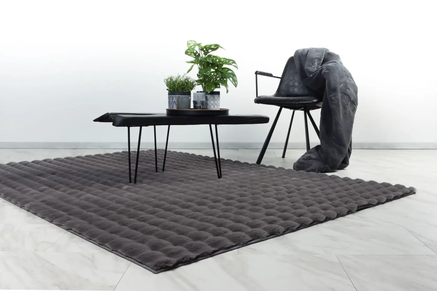 Teppich Harmony 160 x 230 cm graphite 