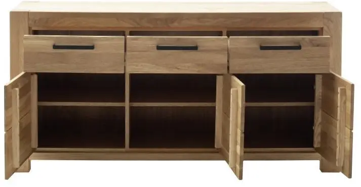 Sideboard Silias Wildeiche massiv 