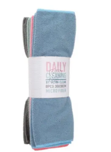 Mikrofasertuchset 8-teilig