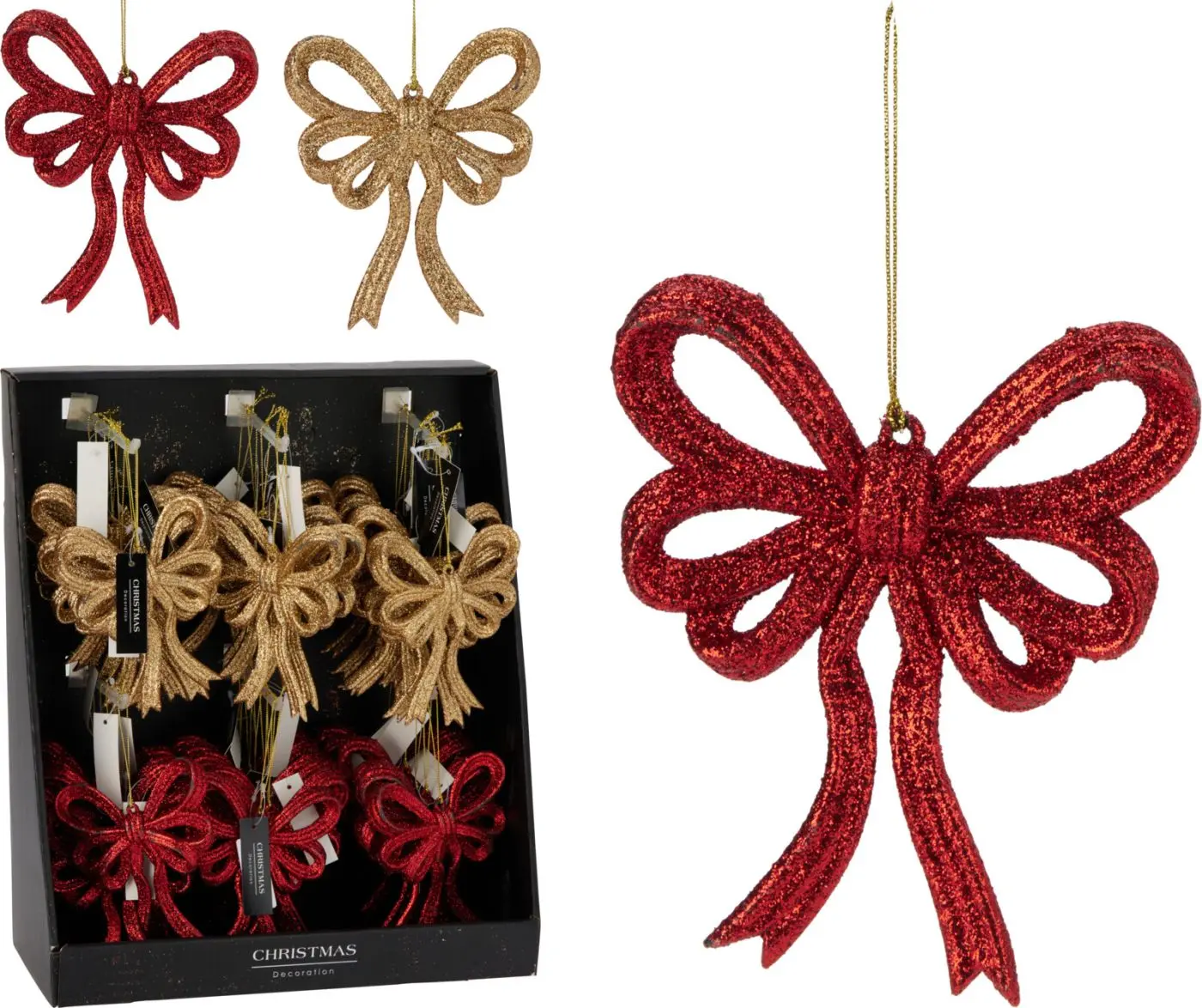 Weihnachtsornament Schleife 13 m