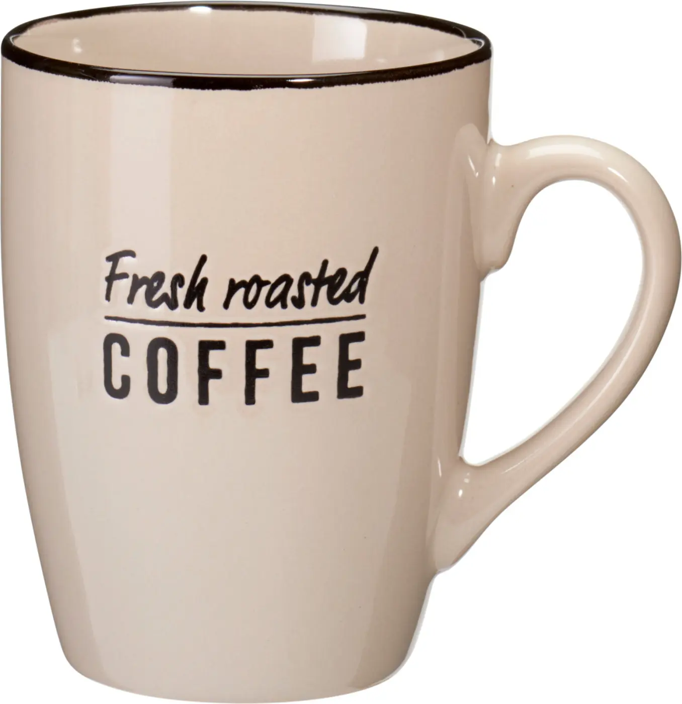 Kaffeebecher Schrift 340 ml