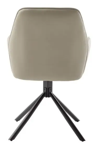 Armlehnstuhl Rafaela cappuccino mit Drehfunktion