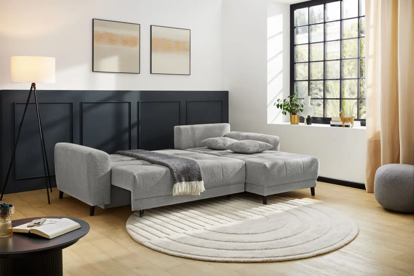 Wohnlandschaft Beverly grau