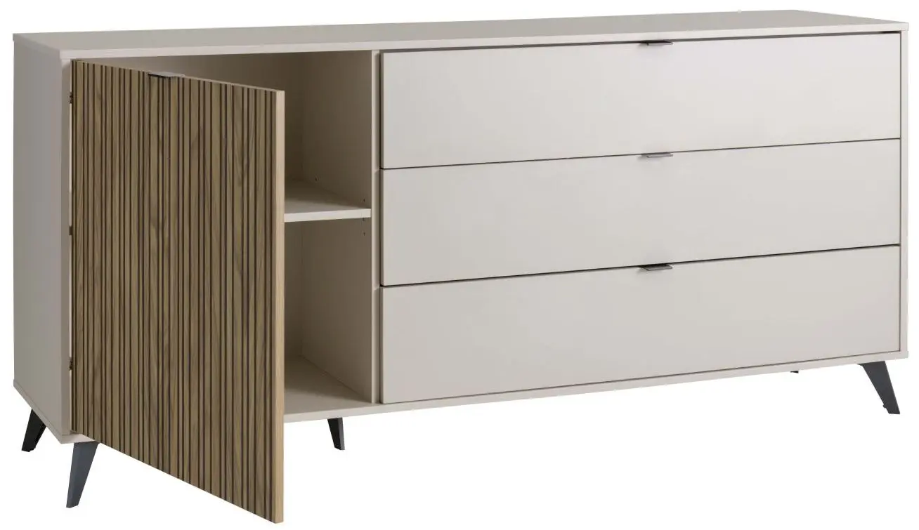 Sideboard Ilago cashmere/strippedwood