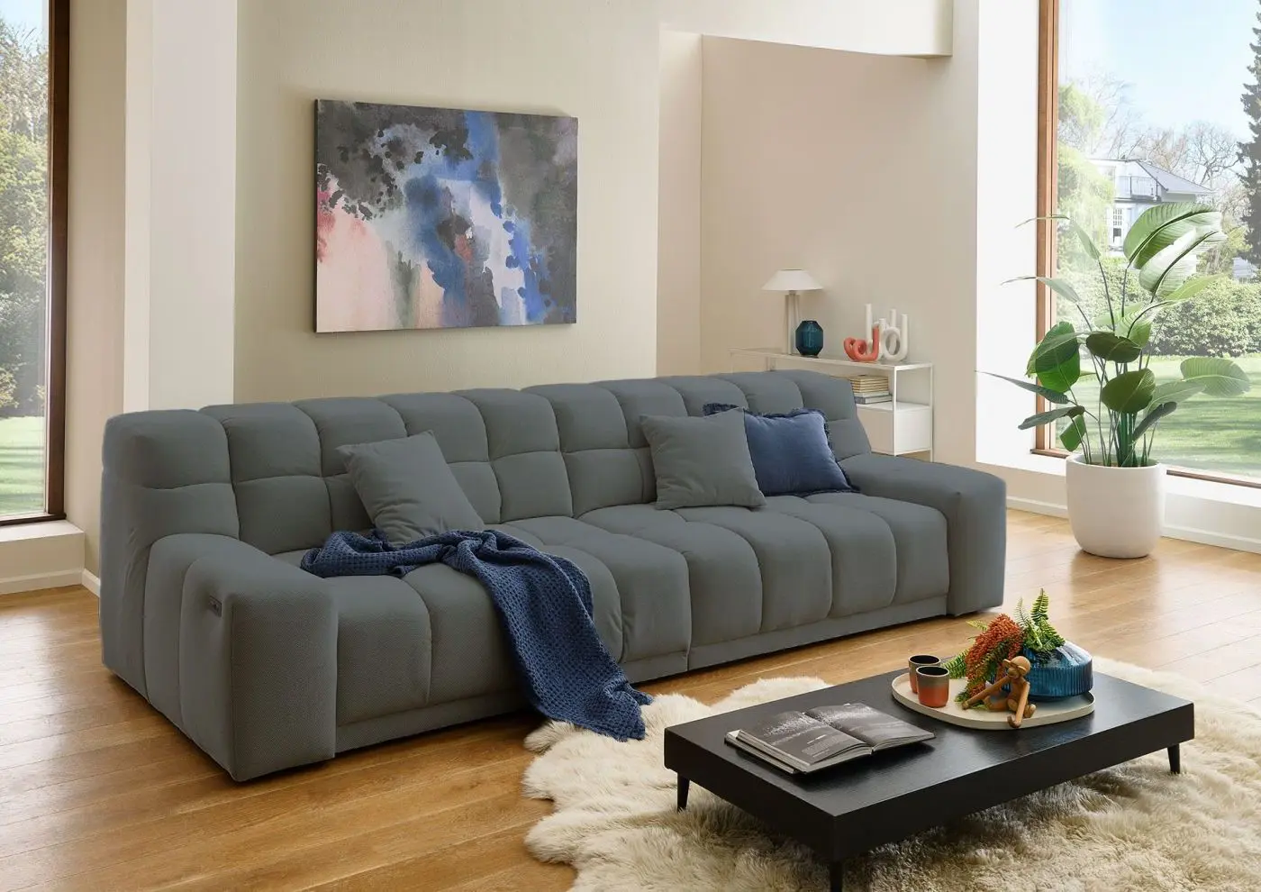 Big Sofa London anthrazit