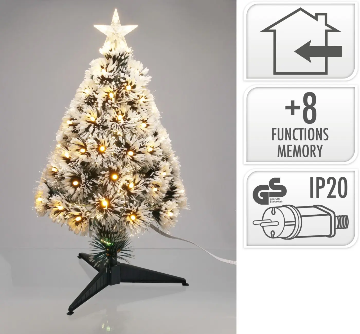 LED Baum mit weißen Lichtern 60 cm