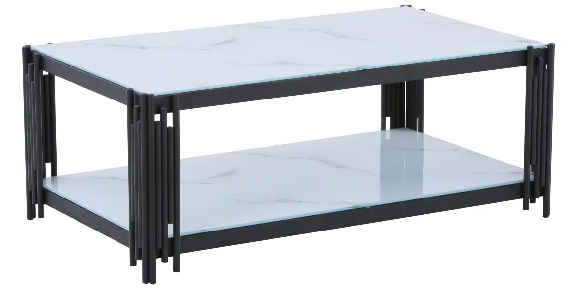 Couchtisch C711S-MW mit Ablageboden