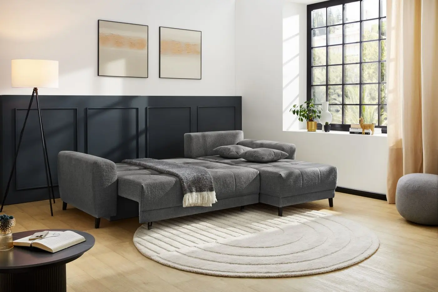Wohnlandschaft Beverly grau