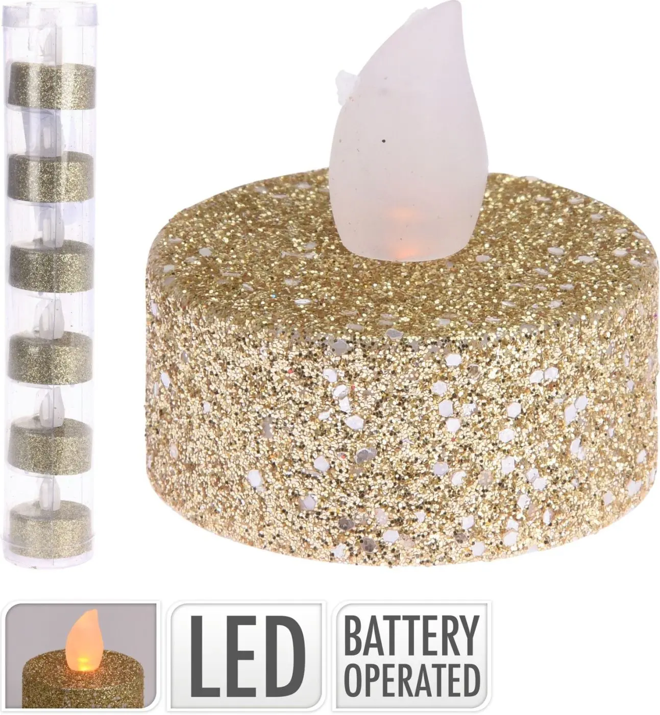 LED Teelicht 6er Set