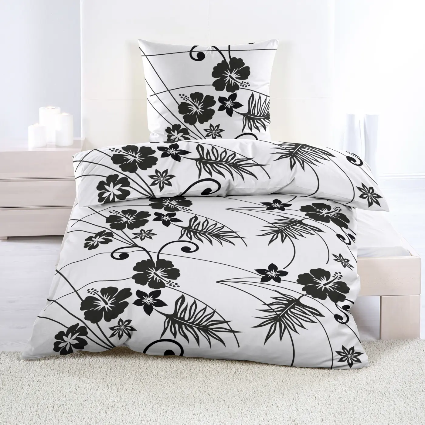 Renforce Bettwäsche Blumen