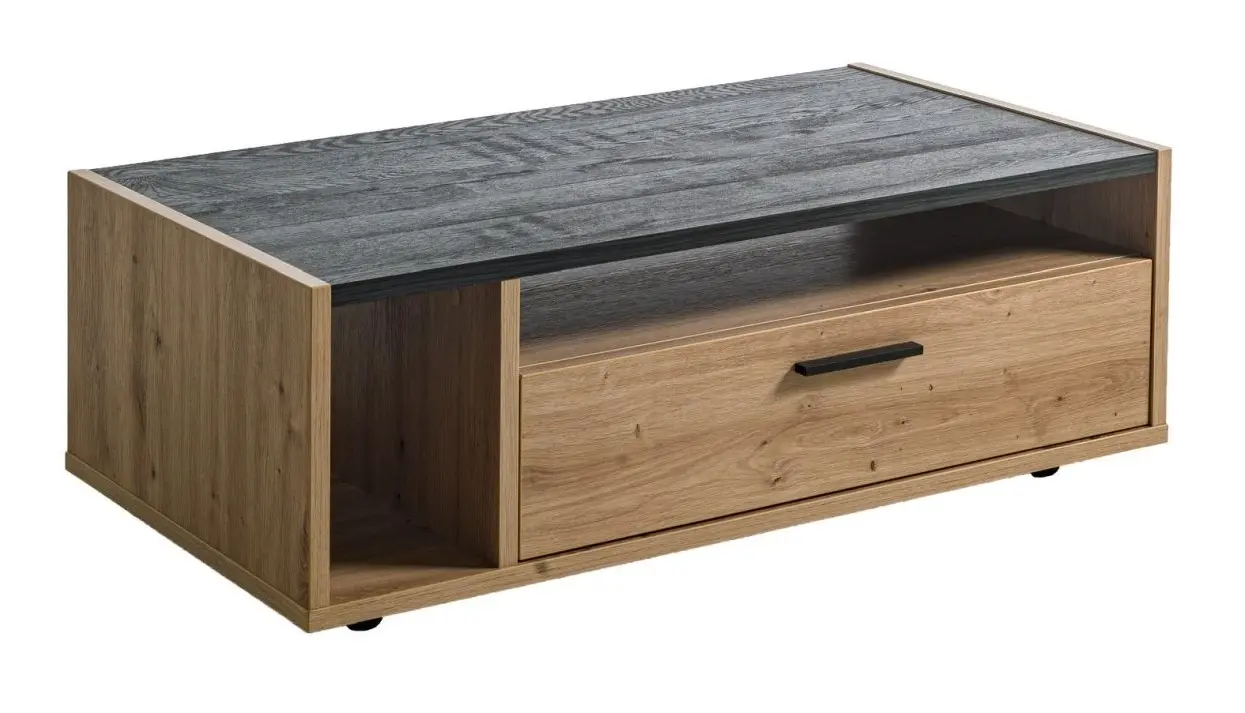 Couchtisch Vitruvia Artisan Eiche/Black Chalet 