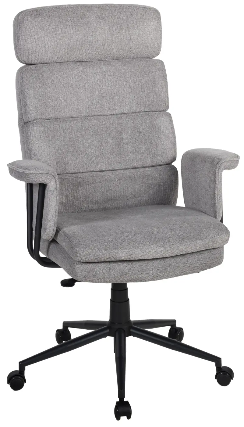 Chefsessel Junis Webstoff grau