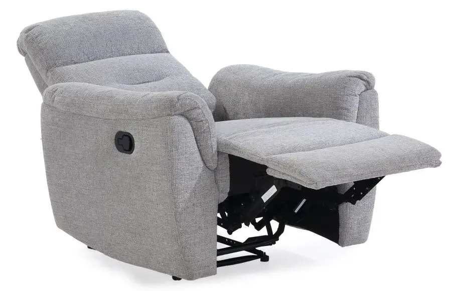 Sessel Utah halbautomatische Relaxfunktion grau