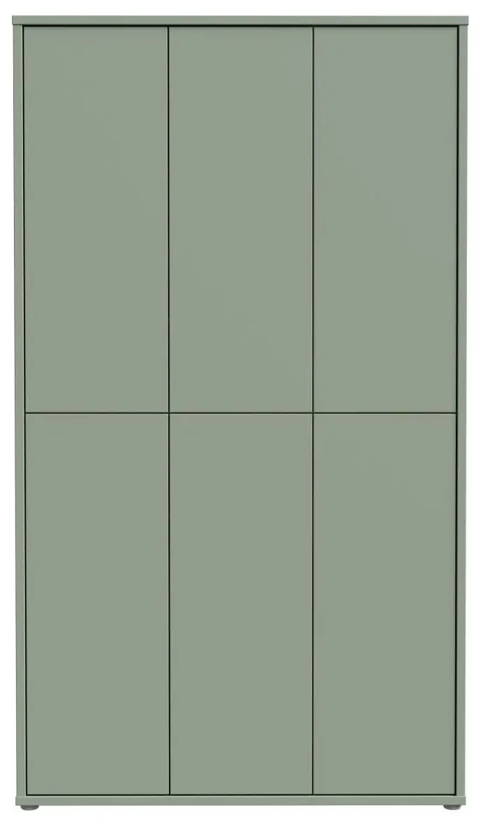 Schuhschrank Alice Springs 6-türig salbeifarbig
