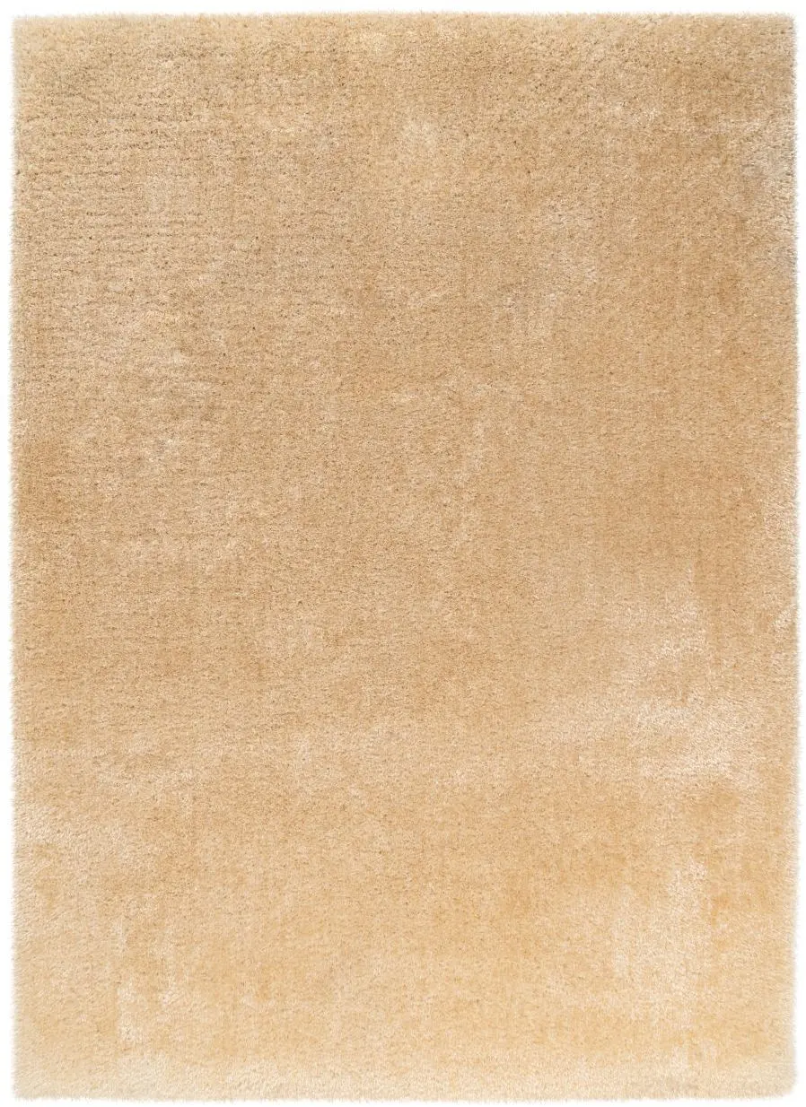 Teppich Glamour 160 x 230 cm beige