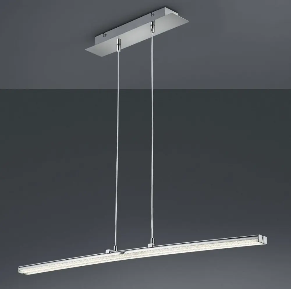 LED-Pendelleuchte Spread Chrom