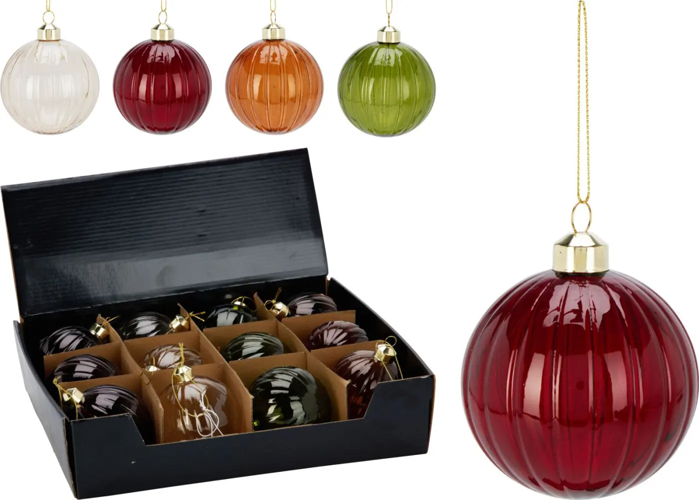 Weihnachtskugel 8 cm