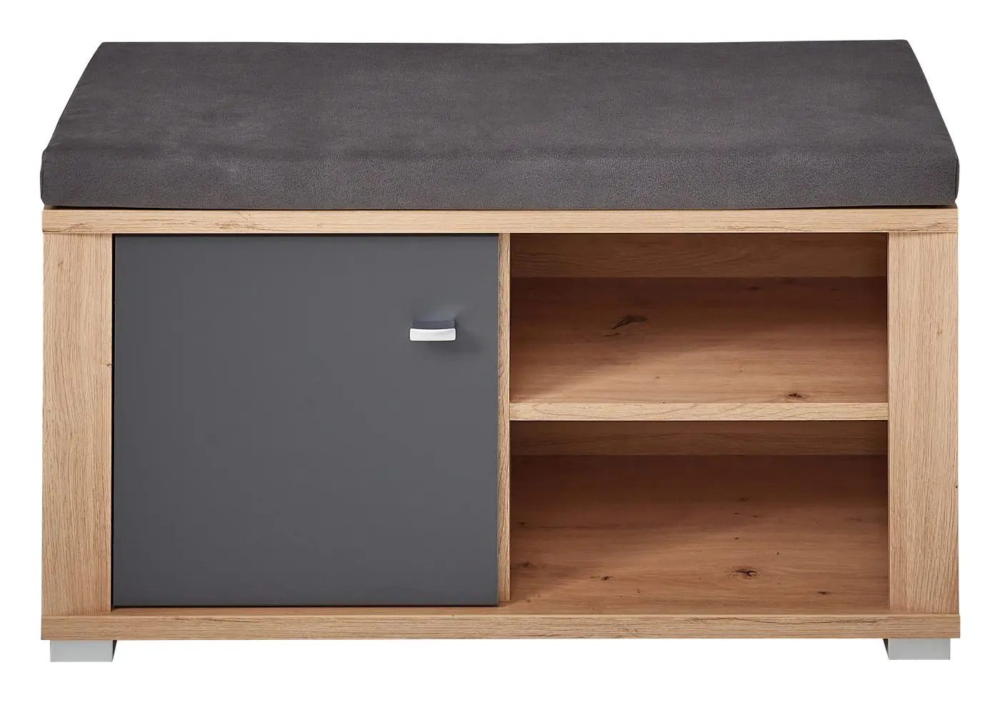 Garderobenbank Pablo Artisan Eiche/graphit