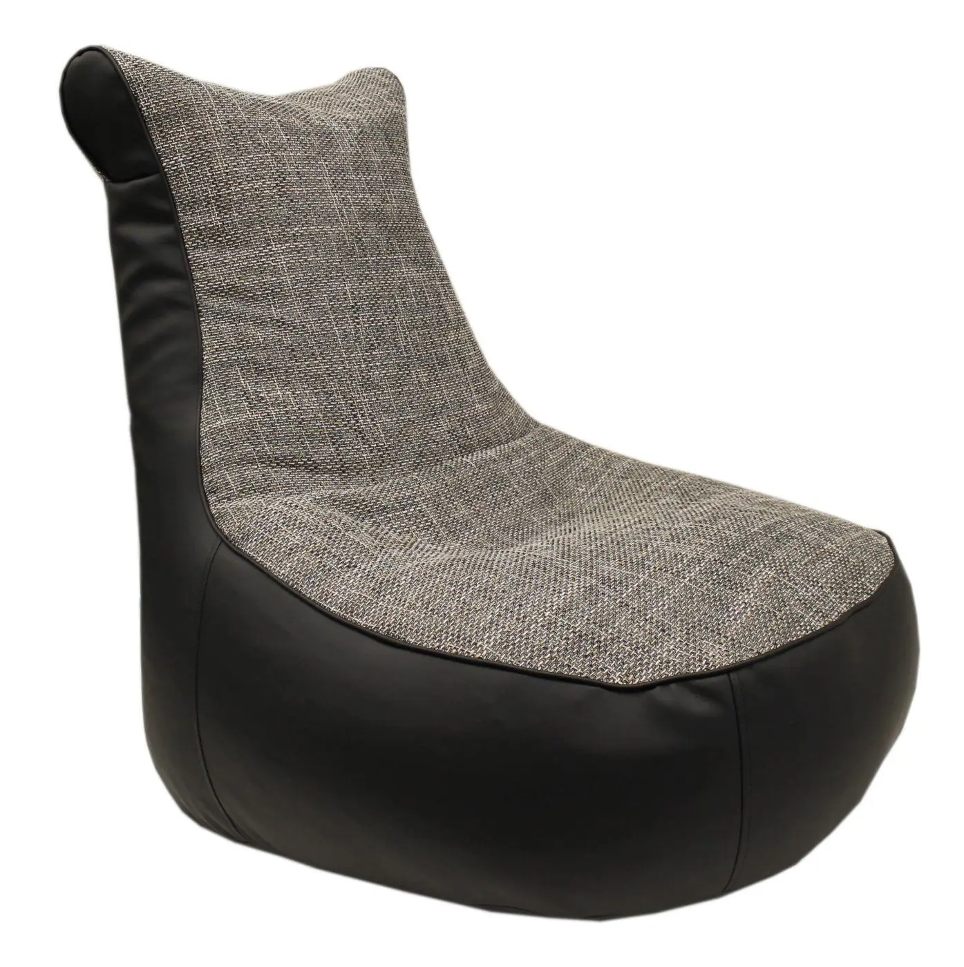 Sitzsack Comfort Flachgewebe/Kunstleder schwarz Sitzsack Comfort Flachgewebe/Kunstleder schwarz