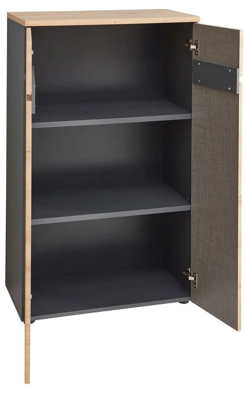 Büroschrank Memphis Artisan Eiche/graphit Büroschrank Memphis Artisan Eiche/graphit
