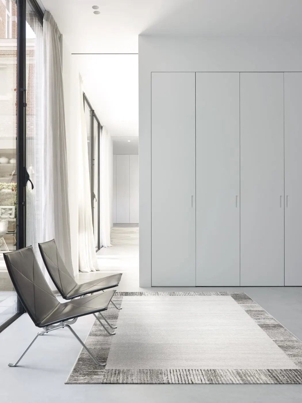 Teppich Madison 160 x 230 cm silber, grau