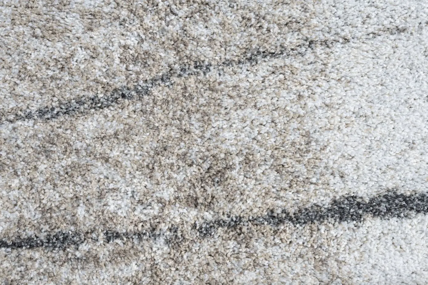 Teppich Mehari 120 x 170 cm weiß, baun, grau