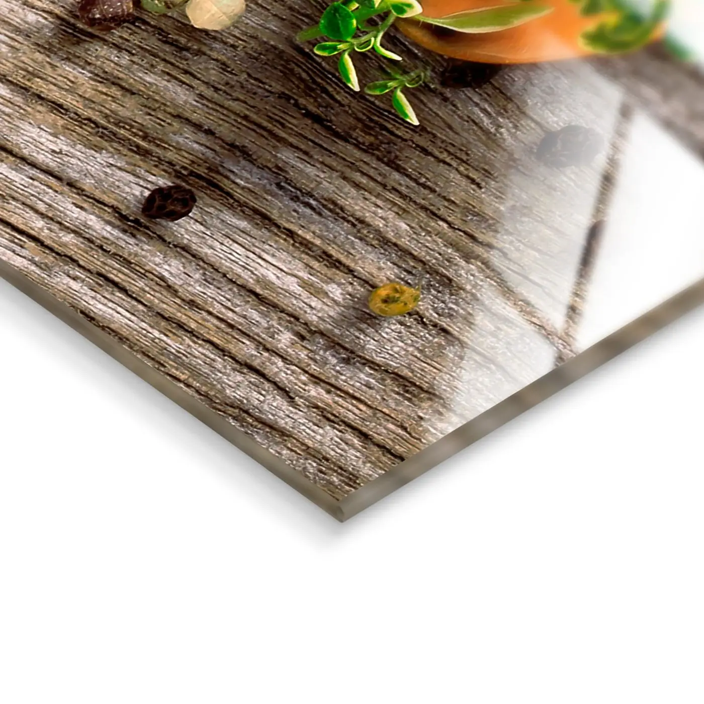 Glasbild Wooden Spoons