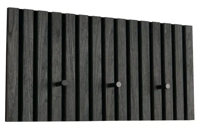 Wandgarderobe Grace anthrazit 60 x 30 cm