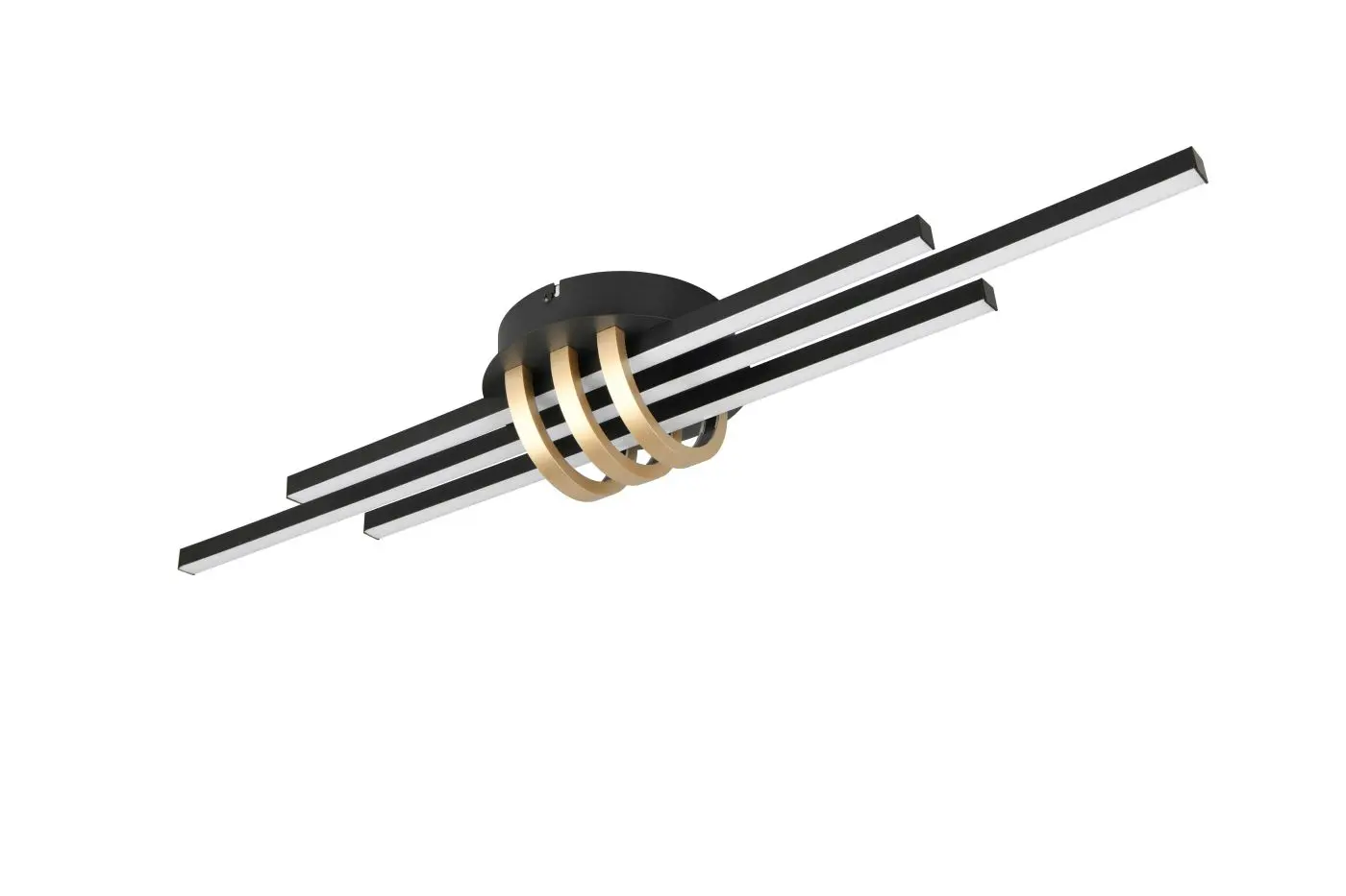 Deckenleuchte Cinto schwarz/gold