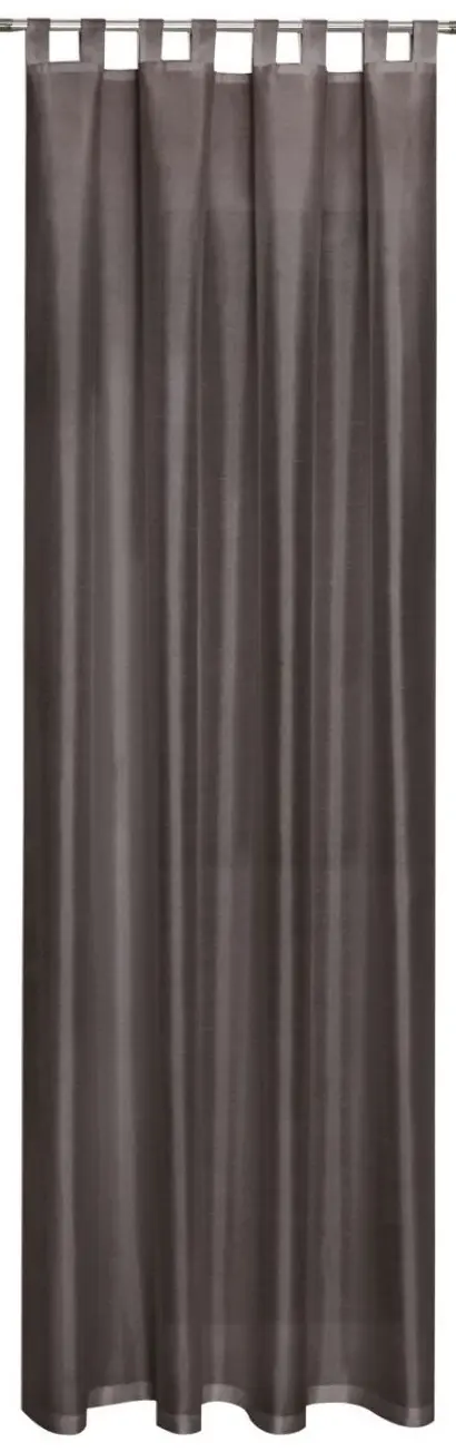 Schlaufenschal taft grau 140 x 235 cm