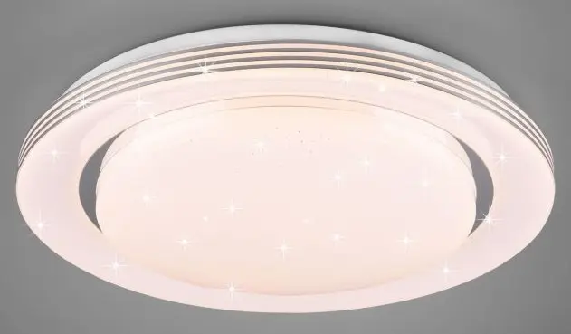 LED-Deckenleuchte Atria weiß Ø 38 cm