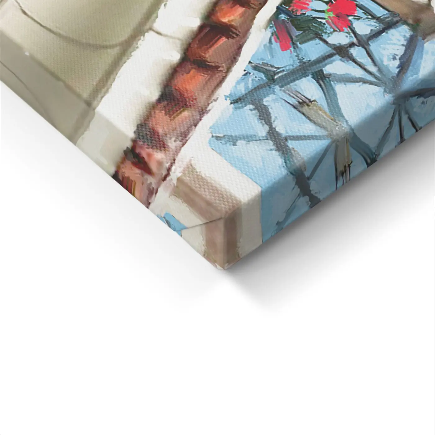 Leinwandbild Veranda 60 x 80 cm