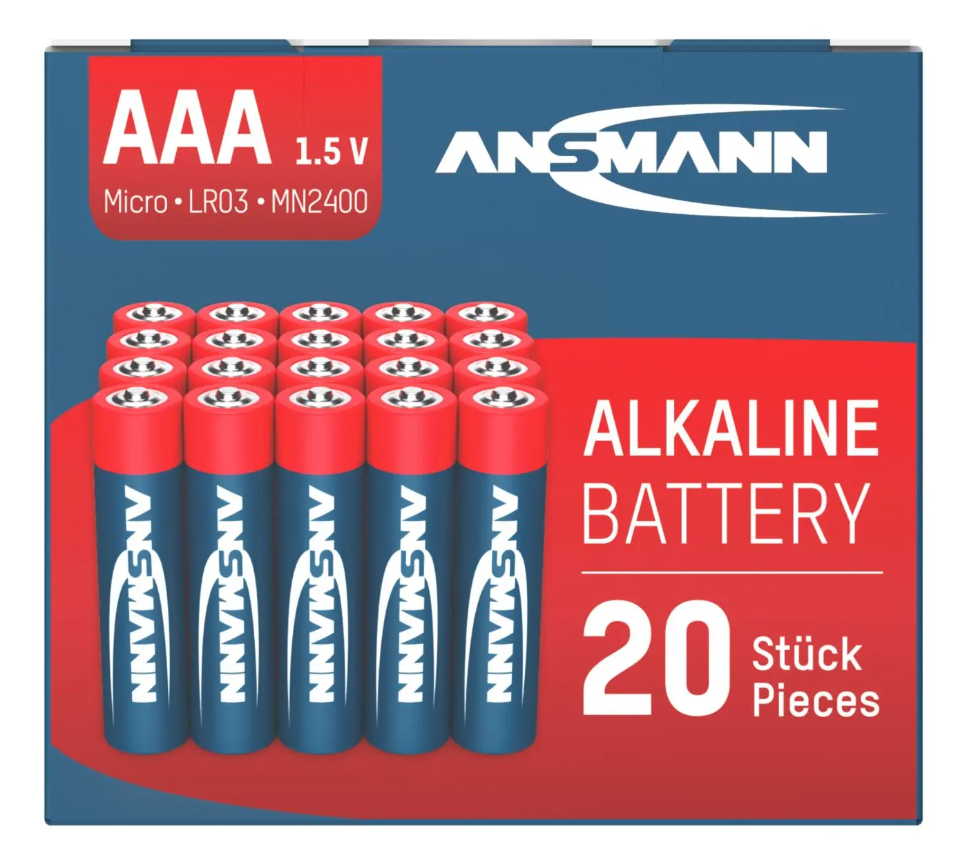 Batterie Micro AAA 20er Box
