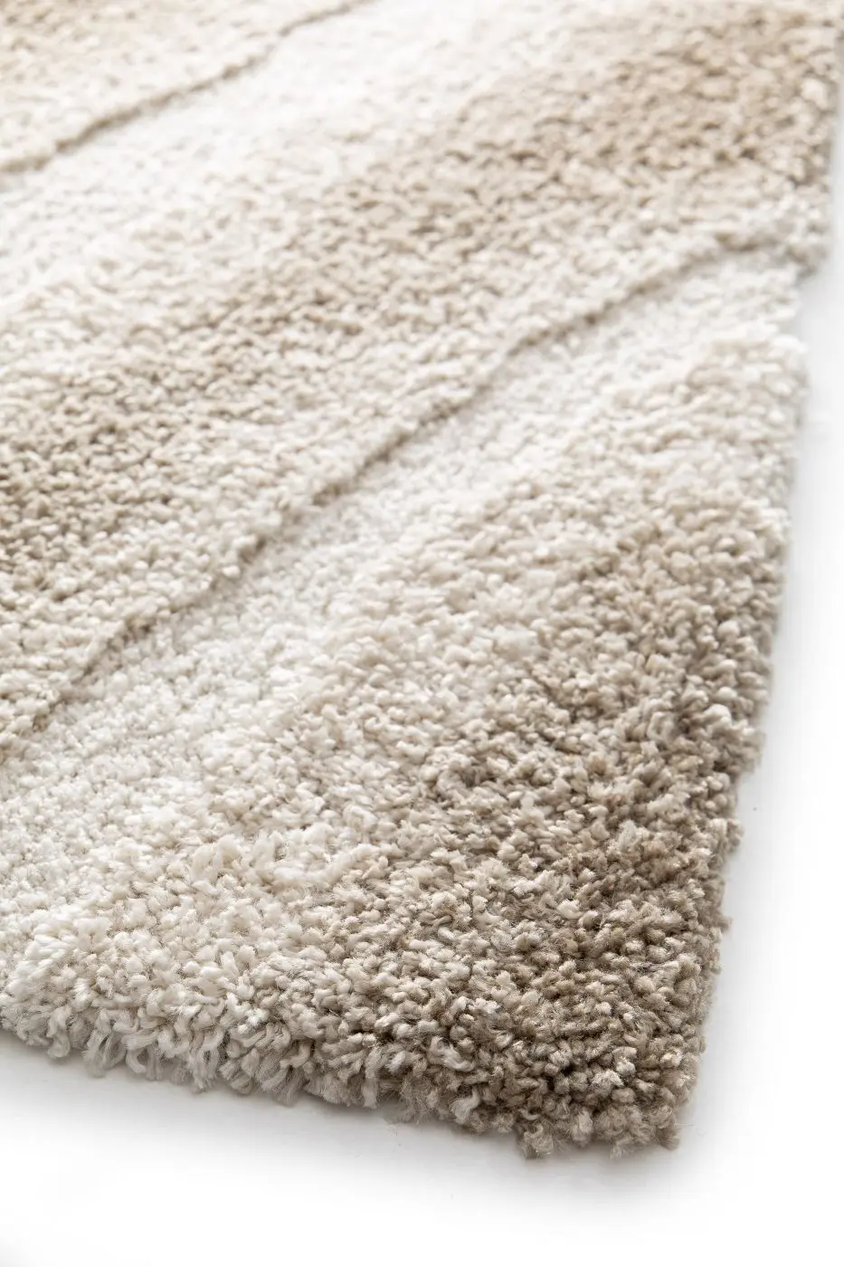 Teppich Embrace 160 × 230 cm beige mit Muster