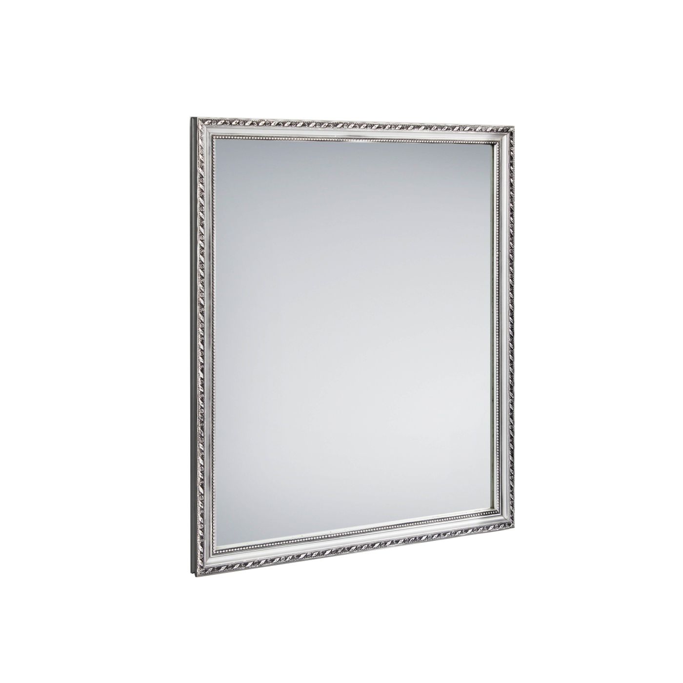 Rahmenspiegel LORELY, silber, 34x45 cm