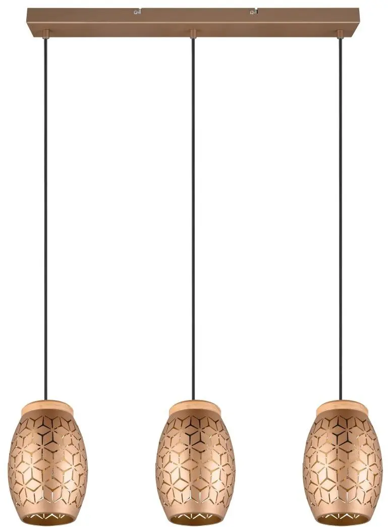 Pendelleuchte Bidar 71 x 150 cm coffee Pendelleuchte Bidar 71 x 150 cm coffee