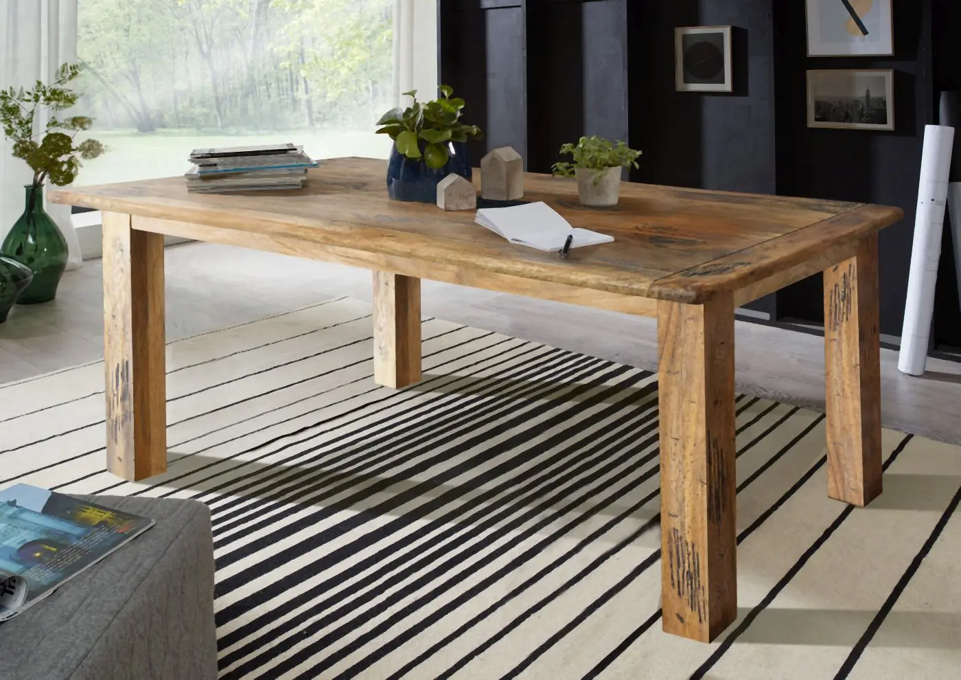 Esstisch WZ-0480 Mango Massivholz