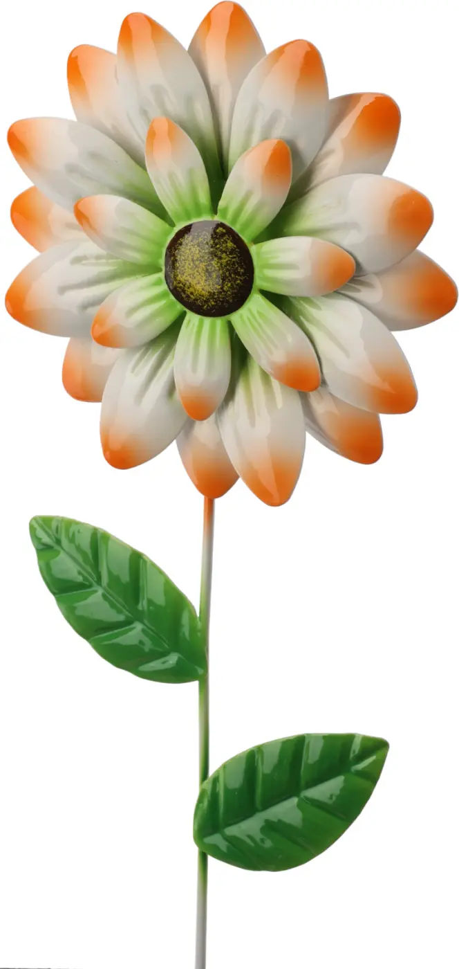 Gartenstecker Blume bunt 